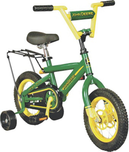 John Deere 12 Inch Bike With Training Wheels 34938 by RC2 Brands Best Price