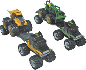 John Deere 1:32 Monster Tread Semi Asst 4 37584 by RC2 Brands Best Price