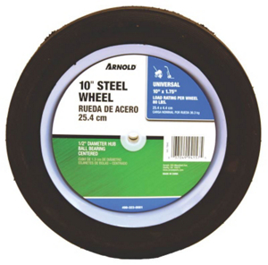 10 By 1 3/4 Inch Steel Universal Wheel 490-323-0001 by Arnold Best Price