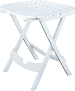 Quik Fold Cafe Table White 8550-48-3731 by Adams Manufacturing Best Price
