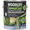 Woodlife 1 Gallon Coppercoat Green Wood Preservative 0190 1 by Zinsser