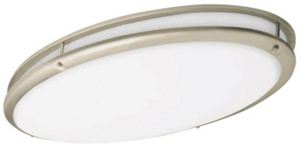 2 Light Oval Ceiling Fixture CSV3232NT by American Fluorescent Best Price