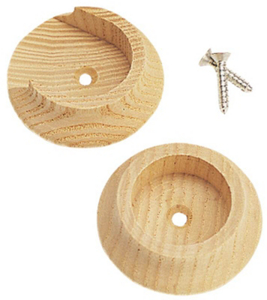 1 3/8 Heavy Duty Wood Closet Pole Socket 410DP by Waddell Manufacturing Best Price
