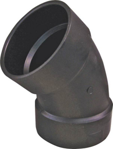 1 1/2 Abs 45 Degree Sanitary Elbow 83615 by Genova Products Best Price