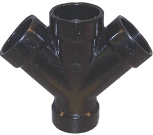 1 1/2 Abs Double Wye 83415 by Genova Products Best Price