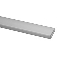 97 Inches Cream U Channel LT497 by Genova Products
