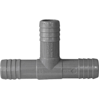 3/4 Insert Plastic Tubing Tee 351407 by Genova Products
