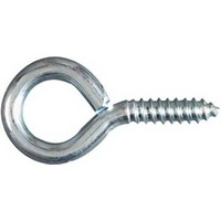 1 1/16 Inch Zinc Plated Large Screw Eyes N119-131 by National - Stanley Hardware Best Price