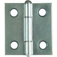 1 1/2 By 1 7/16 Inch Zinc Narrow Hinge N141-739 by National - Stanley Hardware Best Price