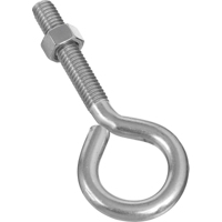 3/8 By 4 Inch Stainless Steel Eye Bolt 22-1648 by National Manufacturing Div Stanley