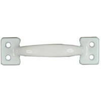 4 Inch White Sash Lift N248-484 by National - Stanley Hardware