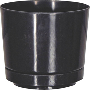 12 Inch High Gloss Planter Full Depth Black SD1206BK by Ames True Temper Best Price