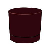8 Inch High Gloss Planter Full Depth Burgundy SD0812BU by Ames True Temper Best Price