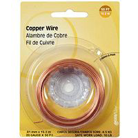 100 Foot 24 Gauge Copper Wire 123111 by Hillman Fasteners