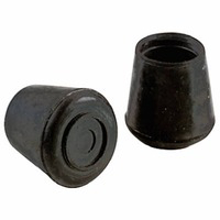 1 1/8 Inch Black Rubber Leg Tip 3206 by Shepherd Hardware Best Price