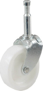 1 1/4 Inch White Stem Caster 9053 by Shepherd Hardware Best Price