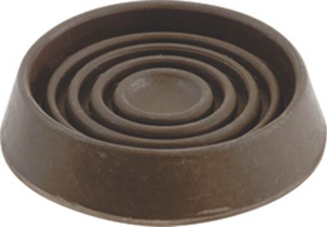 1 1/2 Rd Brown Rbr Caster Cup 9075 by Shepherd Hardware Best Price