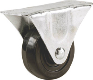 1 1/2 Inch Rubber Rigid Caster 9490 by Shepherd Hardware Best Price