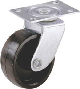 1 1/4 Black Plate Caster 9556 by Shepherd Hardware Best Price