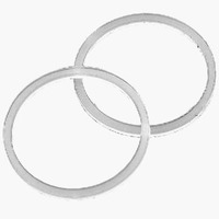0.85 Inch O.D By 3/4 Inch I.D By .06 Inch Heights Gasket SCB0199 by Brass Craft Best Price