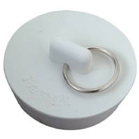 1 3/4 Inch White Rubber Stopper PSB8025 by Plumb Shop Best Price