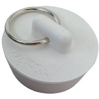 1 1/4 Inch White Rubber Stopper PSB8015 by Plumb Shop Best Price
