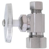 Straight Valve 3/8 By 3/8 Inch PSB50 by Brass Craft