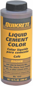 10 Ounces Brown Cement Color 1317-01 by Quikrete Best Price