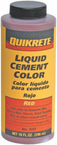 10 Ounces Red Cement Color 1317-03 by Quikrete Best Price