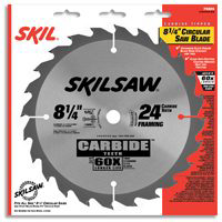 8 1/4 Circular Saw Blade 24 Tooth Carbide 75824 by S B Power Tool Best Price