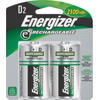 Energizer NH50BP-2 D Rechargeable Nimh Battery