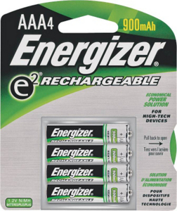 4 Pack AAA Nimh Rechargeable Battery NH12BP-4 by Eveready Energizer Battery Best Price