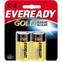 Eveready Gold Eveready Alkaline C Battery 2 Pack A93BP-2 by Eveready Energizer Battery