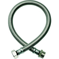 No Burst Water Heater Connector Flexible Braided 18 Inch B4H18 by Fluidmaster
