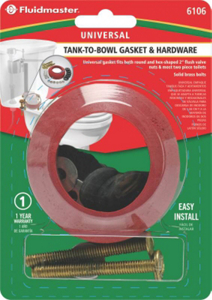 3 Bolt and Gasket Tank Kit 6106 by Fluidmaster Best Price