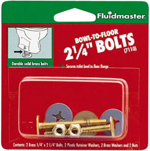 2 Bolt Bowl To Floor Kit 7110 by Fluidmaster Best Price