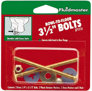 2 Bolt Bowl To Floor Kit 7111 by Fluidmaster Best Price