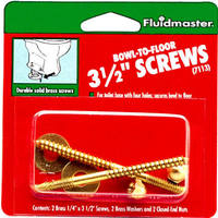 2 Screw Bowl To Floor Kit 7113 by Fluidmaster Best Price