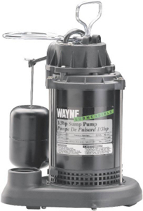 1/3 Horsepower Plastic Sump Pump 57610-WYN1 by Wayne Water Systems Best Price