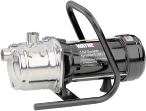 1 Hp Portable Lawn Spray and Utility Pump PLS100 by Wayne Water Systems Best Price
