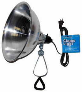 150 Watt Clamp Light 6 Foot Cord RLG-6MC by Alert Stamping Best Price