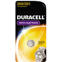 Duracell 1 1/2 Volt Silver Oxide Battery D309/393PK by Duracell Proctor and Gamble Best Price
