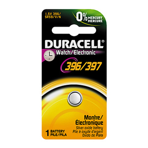Duracell 1 1/2 Volt Silver Oxide Battery 396/397 D396/397PK by Duracell Proctor and Gamble Best Price