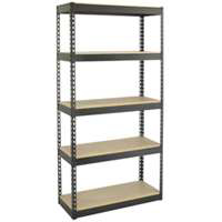 Gorilla Rack Storage Rack 14X34x72blk 5Shlf GR6-3414-5-DI by Rapid Rack Industries Best Price