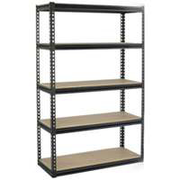 Gorilla Rack Storage Rack 24X48x72blk 5Shlf GRZ6-4824-5DI by Rapid Rack Industries Best Price