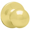 Security Polo Polo Polished Brass Passage Lockset 200P3RCLRCSBX by Kwikset