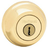785 Series Polished Brass Double Cylinder Deadbolt 785 3 SCAL SCS K3 by Kwikset Best Price