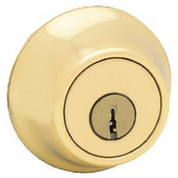 Polished Brass Deadbolt 5 Year Finish Warranty 660 3 AL K2 by Kwikset