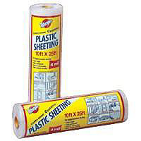 Carry Home Coverall Plastic Sheeting Black 6 Mm 20 Feet By 25 Feet 6CH20-B by Warp Brothers Best Price