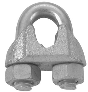 1 Inch Galvanized Wire Rope Clip 2601/859093704 by Baron Manufacturing Best Price